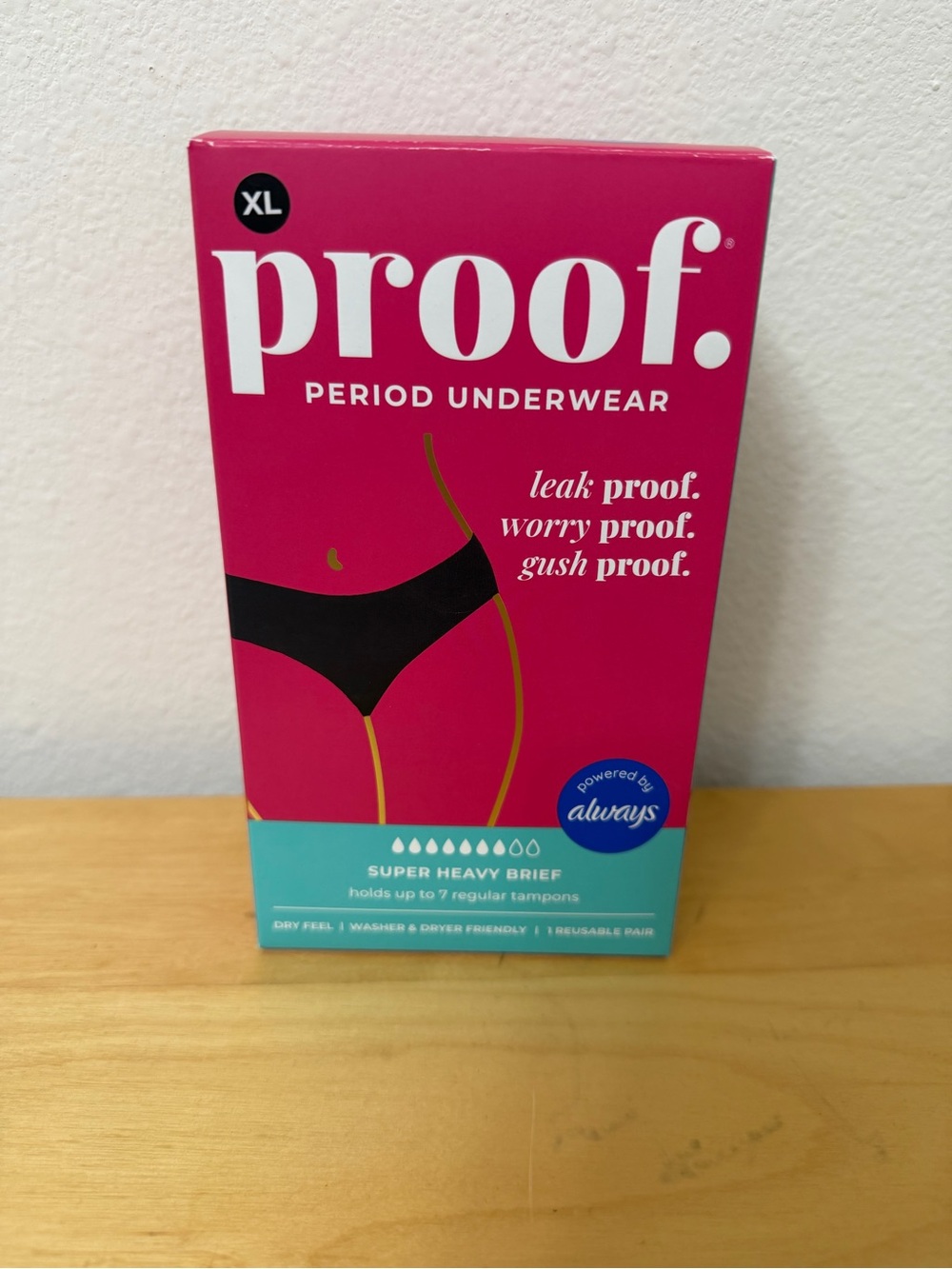 Period Underwear Super Heavy Brief (XL)